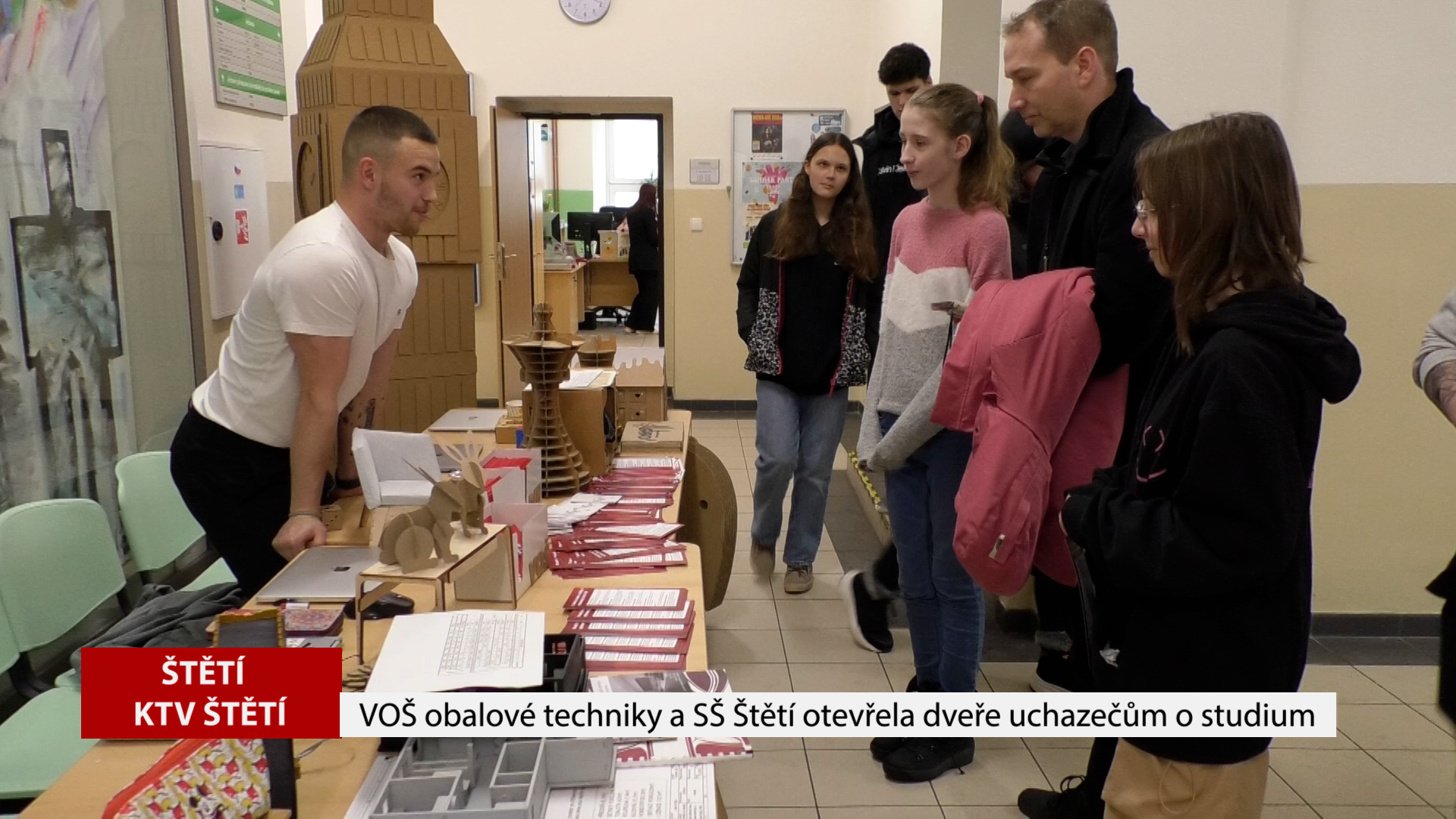 ŠTĚTÍ: VOŠ obalové techniky a SŠ Štětí otevřela dveře zájemcům o studium