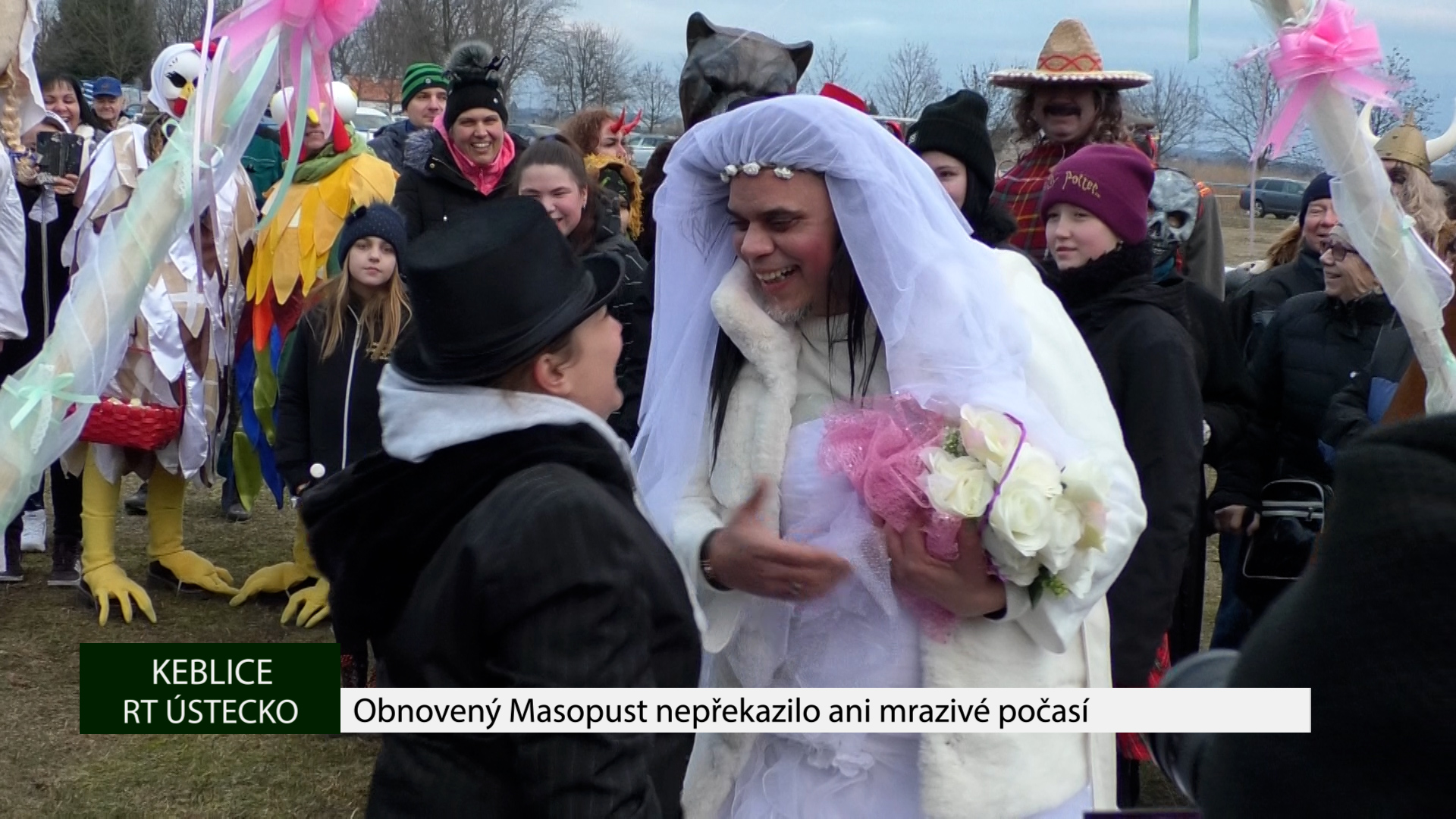 KEBLICE: Obnovený Masopust nepřekazilo ani mrazivé počasí