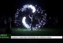 KŘEŠICE: Loučení s rokem bez ohňostroje, ale s ohňovou show