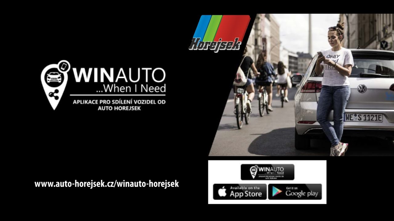 WINAUTO společnosti Horejsek nabízí sdílení aut nejen na Litoměřicku (reklama)