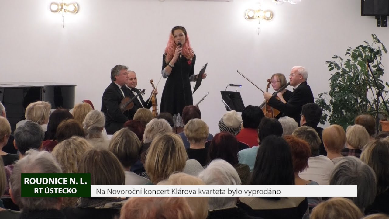 ROUDNICE N. L.: Na Novoroční koncert Klárova kvarteta bylo vyprodáno