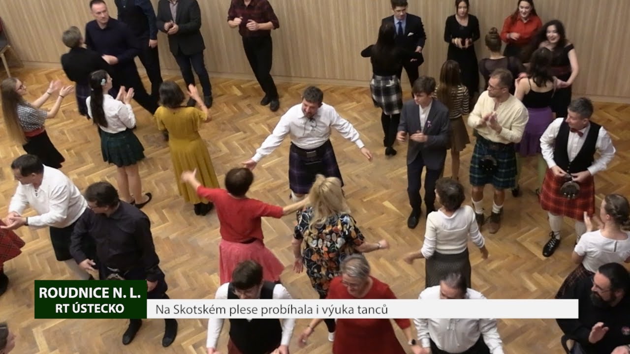 ROUDNICE N. L.: Na Skotském plese probíhala i výuka tanců