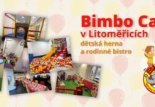 Bimbo Cafe Litoměřice – dětská herna pro malé, starší i školky. Mimi koutek, bistro a kavárna
