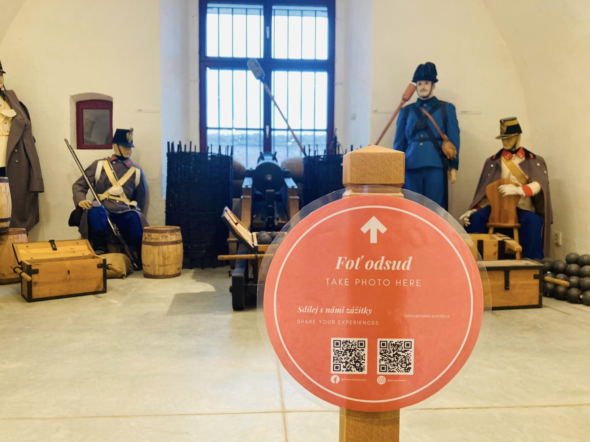 V Muzeu pevnosti Terezín můžete využít nové fotokoutky