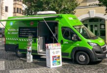 Pojízdná kancelář Dopravy Ústeckého kraje opět v Libochovicích