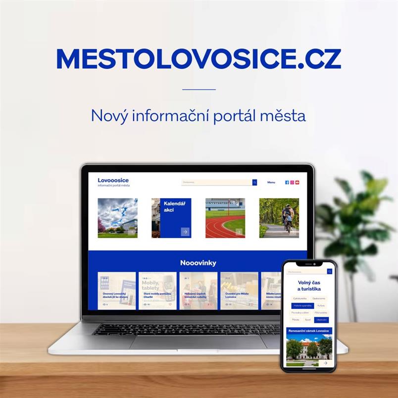 Lovosice spouští nový informační web pro občany, turisty a sportovce