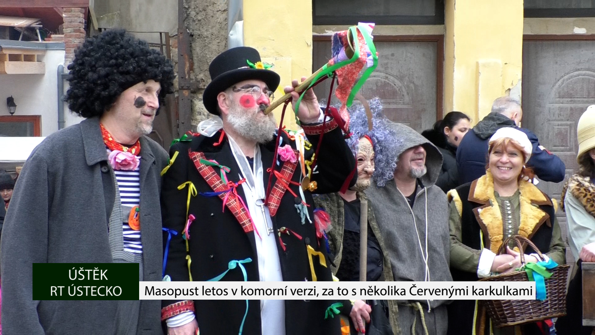 ÚŠTĚK: Masopust letos v komorní verzi, za to s několika Červenými karkulkami