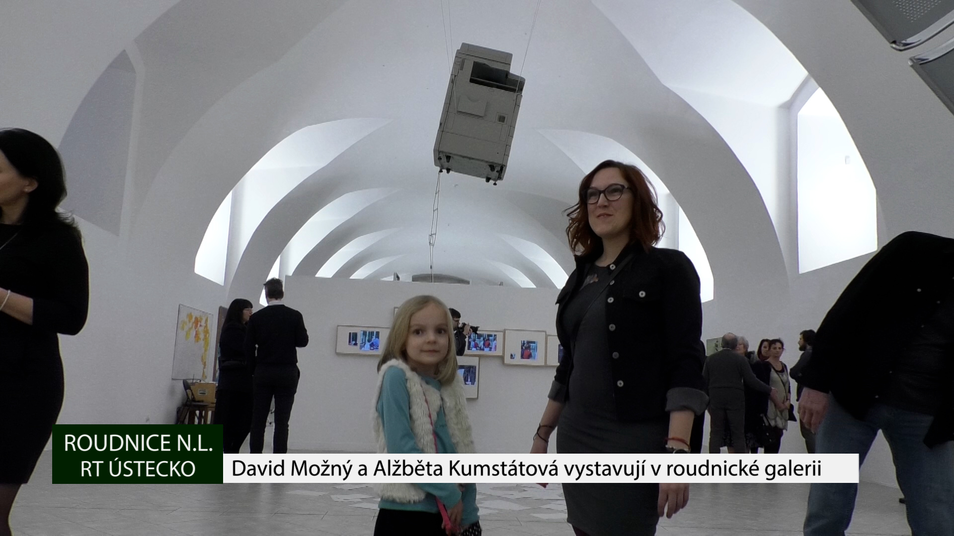 ROUDNICE N. L.: David Možný a Alžběta Kumstátová vystavují v roudnické galerii