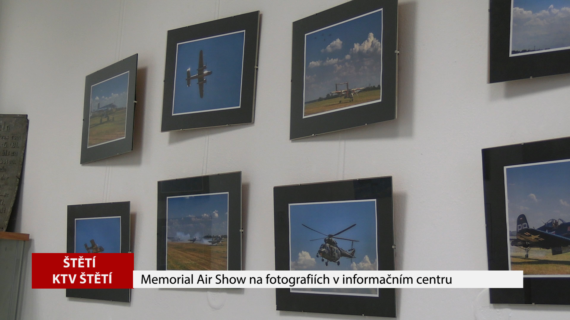 ŠTĚTÍ: Memorial Air Show na fotografiích v informačním centru