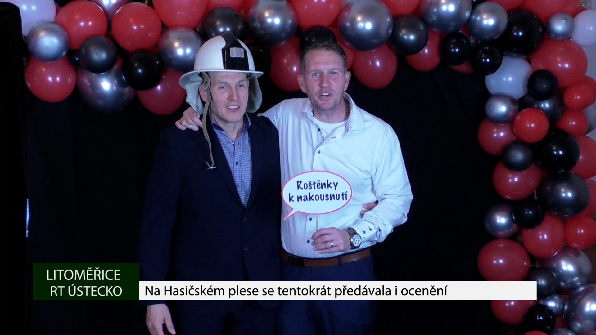 LITOMĚŘICE: Na Hasičském plese se tentokrát předávala i ocenění