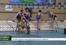 LITOMĚŘICE: Senioři v bazénu opět překonávají kanál La Manche