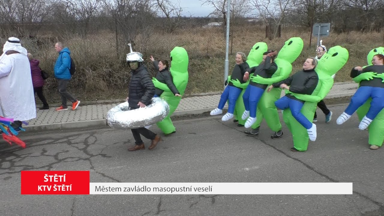 ŠTĚTÍ: Městem zavládlo masopustní veselí