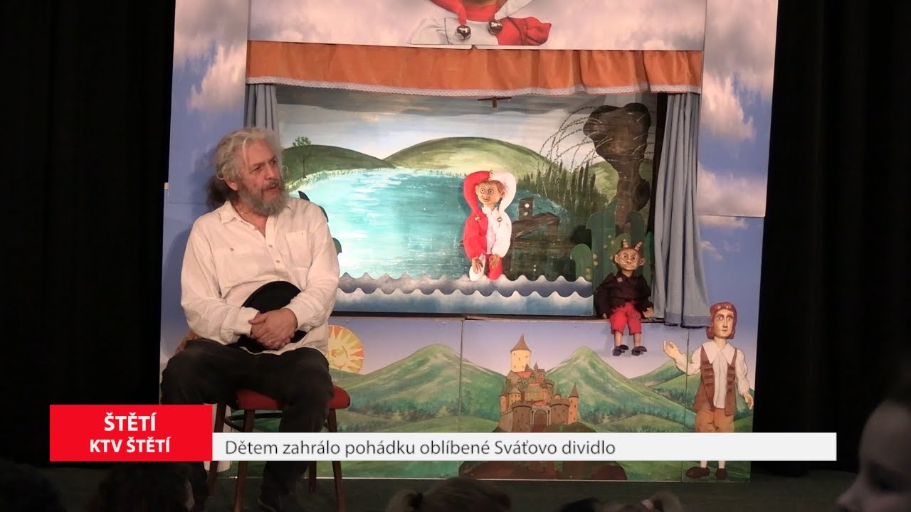 ŠTĚTÍ: Dětem zahrálo pohádku oblíbené Sváťovo dividlo