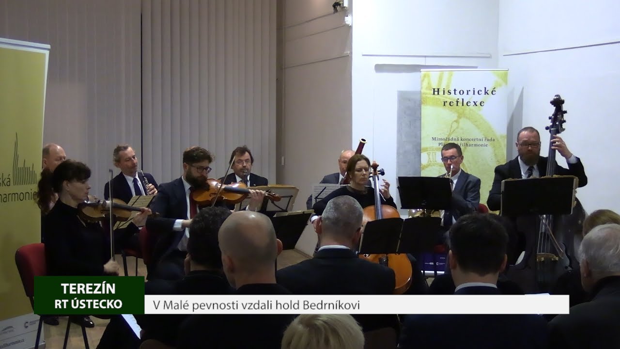 TEREZÍN: V Malé pevnosti vzdali hold Bedrníkovi