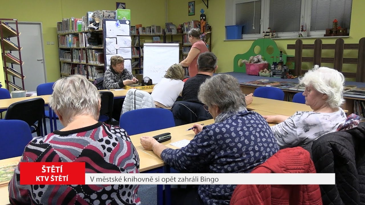 ŠTĚTÍ: V městské knihovně si opět zahráli Bingo