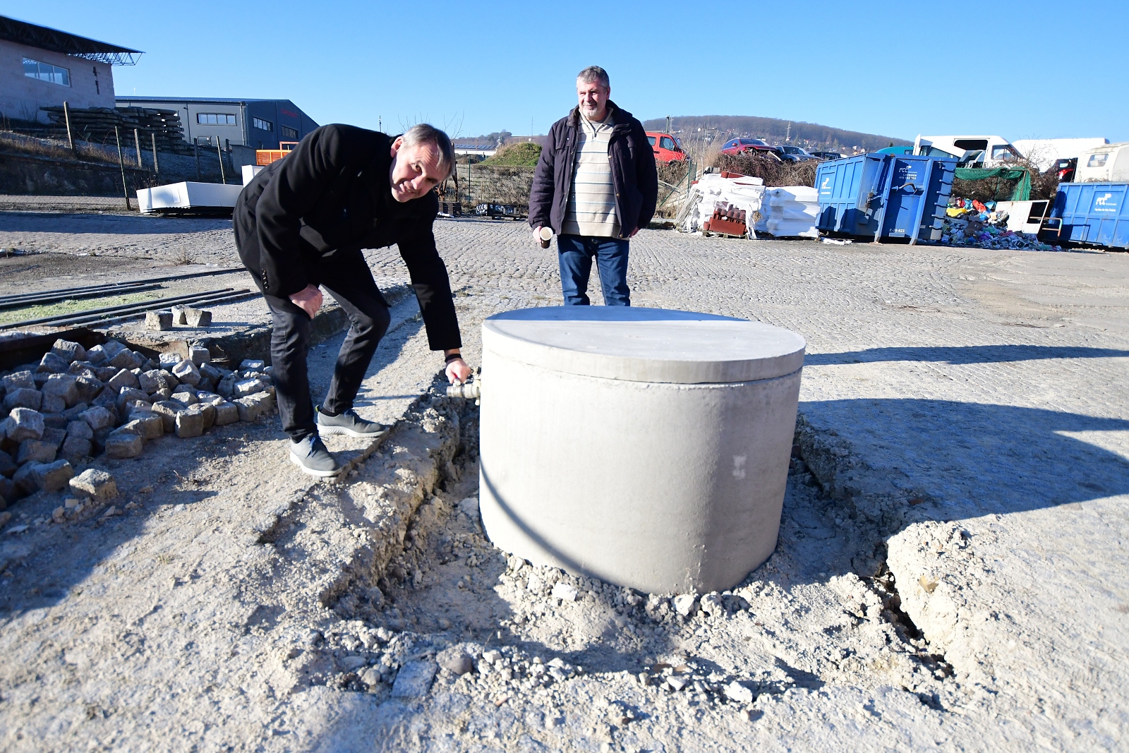 Technickým službám zajistí soběstačnost nový vrt se zdrojem užitkové vody