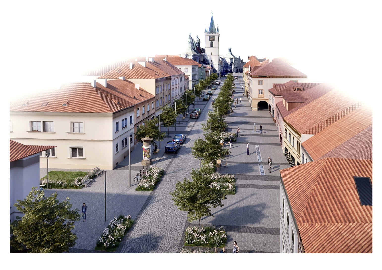 Podnikatelé chtějí jednat s městem o budoucí podobě Dlouhé ulice