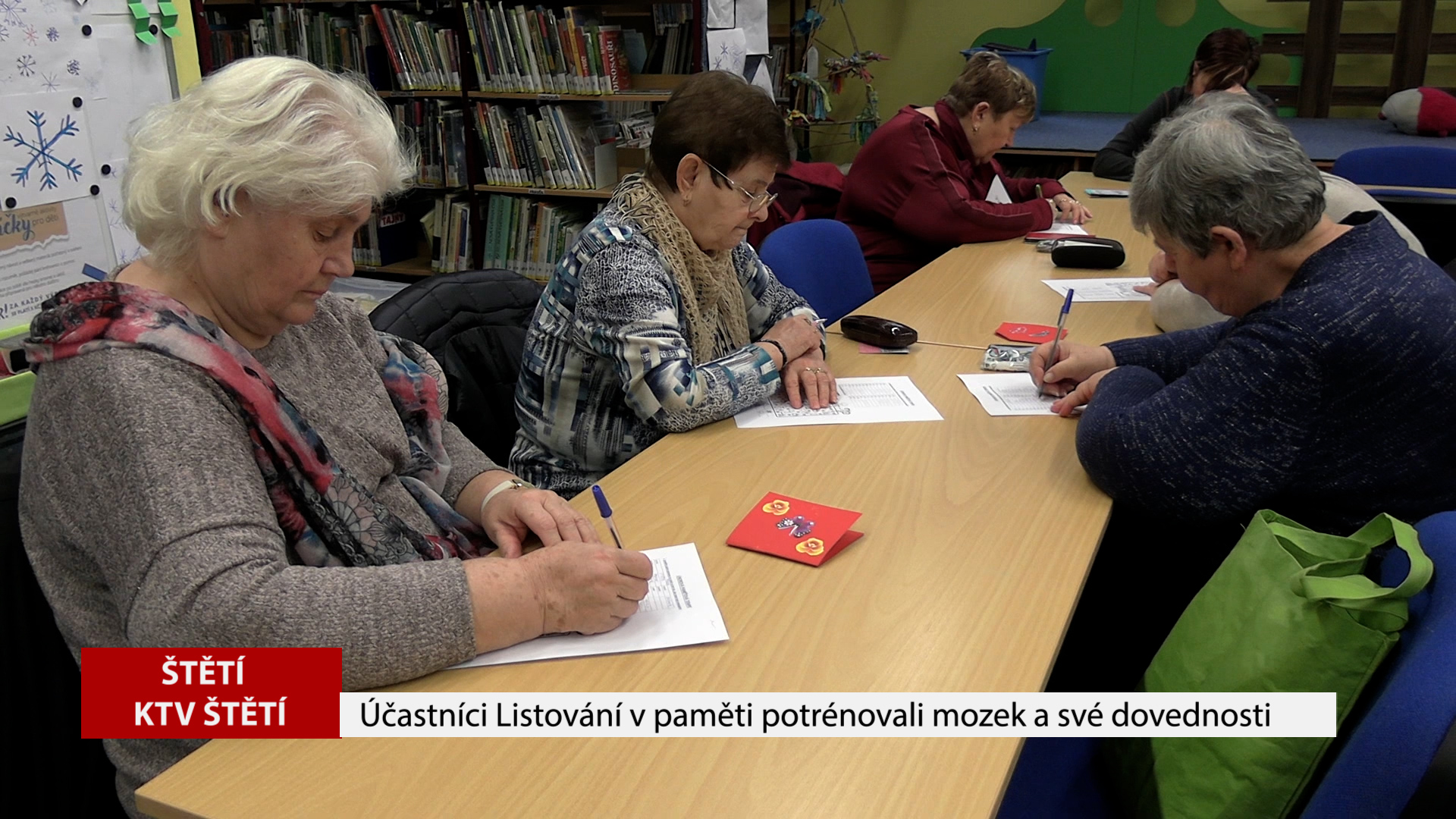 ŠTĚTÍ: Účastníci Listování v paměti potrénovali mozek a své dovednosti