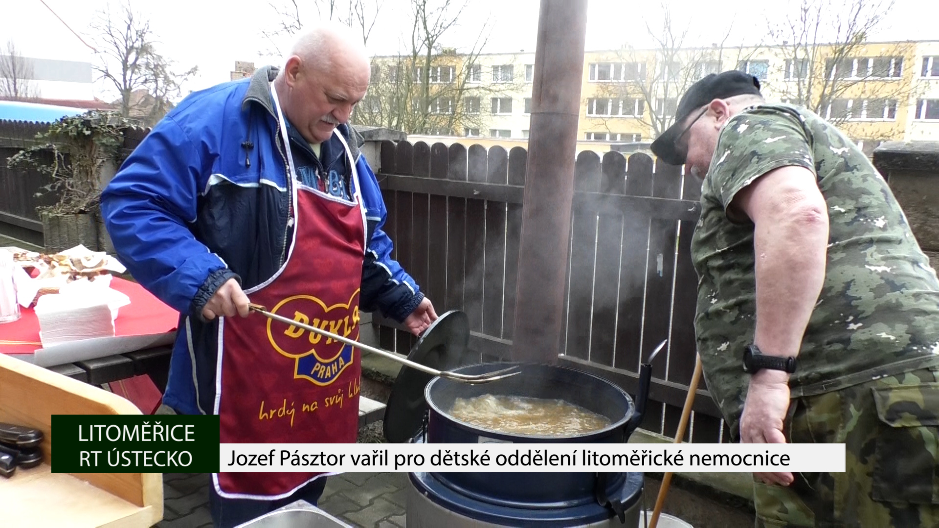 LITOMĚŘICE: Jozef Pásztor vařil pro dětské oddělení litoměřické nemocnice