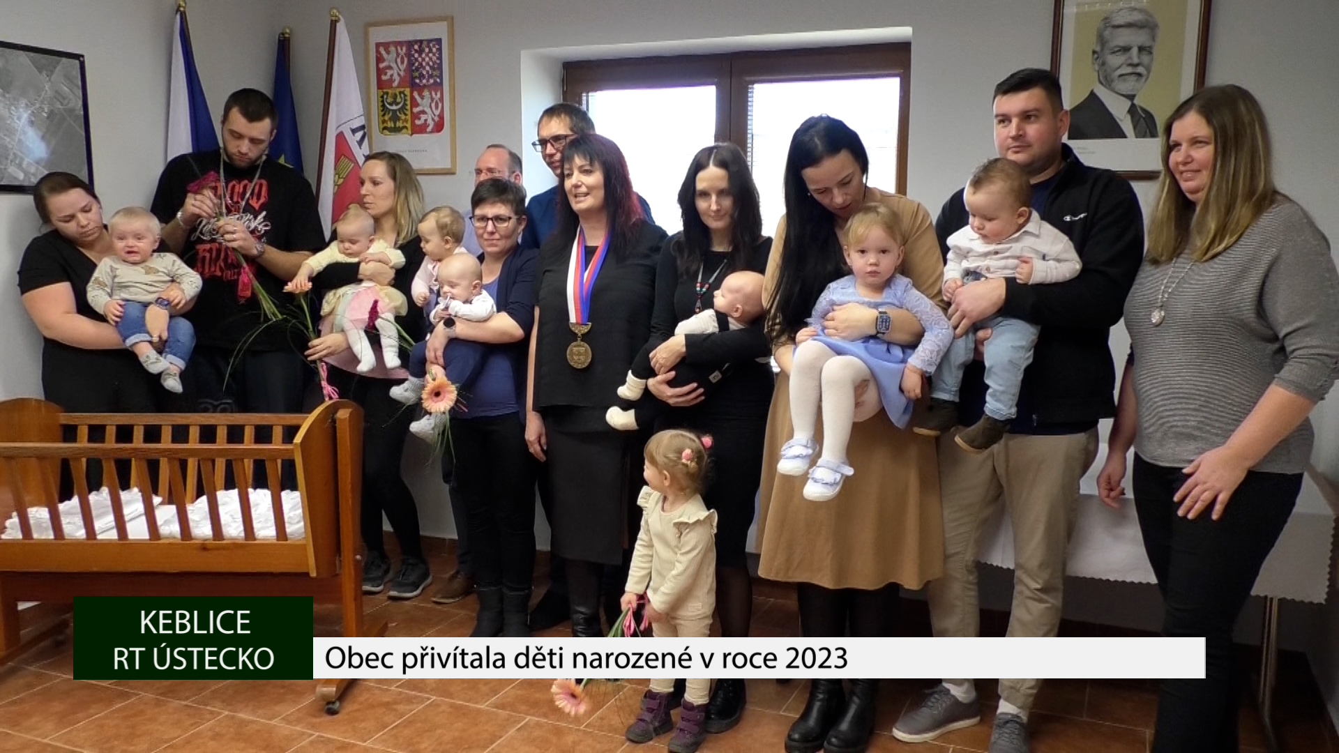 KEBLICE: Obec přivítala děti narozené v roce 2023