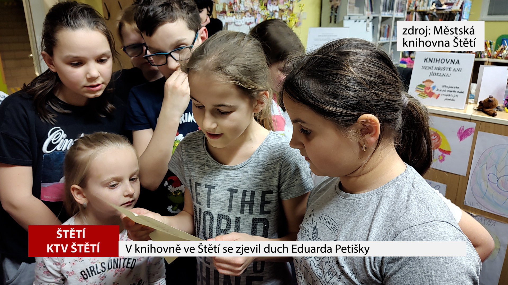 ŠTĚTÍ: V knihovně ve Štětí se zjevil duch Eduarda Petišky