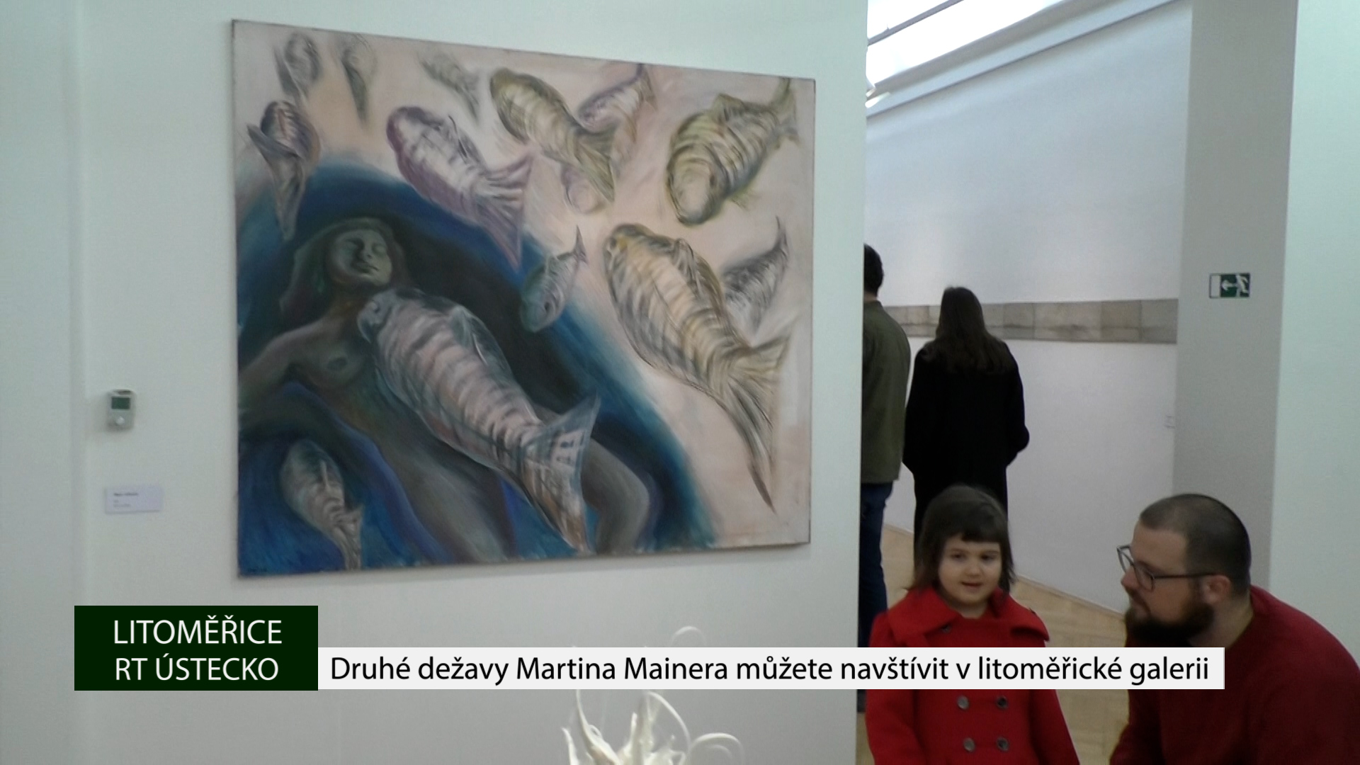 LITOMĚŘICE: Druhé dežavy Martina Mainera můžete navštívit v litoměřické galerii