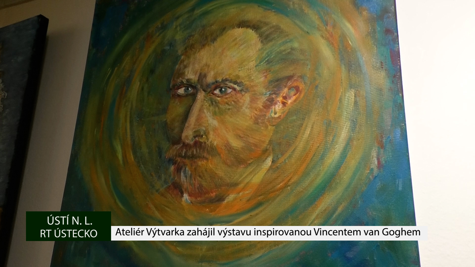 ÚSTÍ N. L.: Ateliér Výtvarka zahájil výstavu inspirovanou Vincentem van Goghem