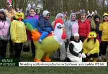 KŘEŠICE: Navzdory aprílovému počasí se na Zajíčkovu cestu vydalo 170 lidí