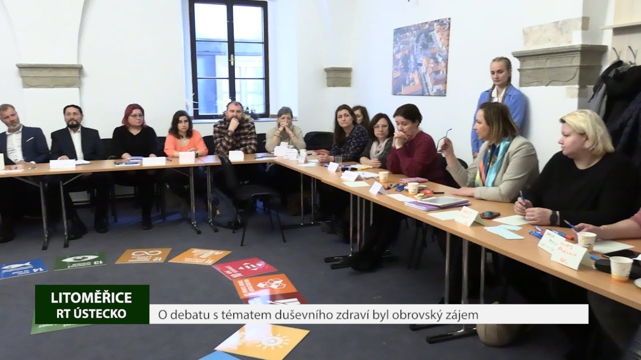 LITOMĚŘICE: O debatu s tématem duševního zdraví byl obrovský zájem