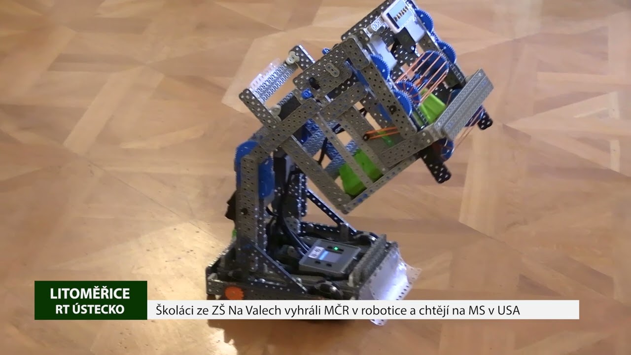 LITOMĚŘICE: Školáci ze ZŠ Na Valech vyhráli MČR v robotice a chtějí na MS v USA