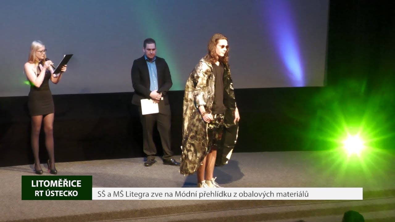 LITOMĚŘICE: SŠ a MŠ Litegra zve na Módní přehlídku z obalových materiálů