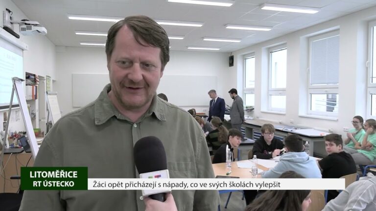 LITOMĚŘICE: Žáci opět přicházejí s nápady, co ve svých školách vylepšit