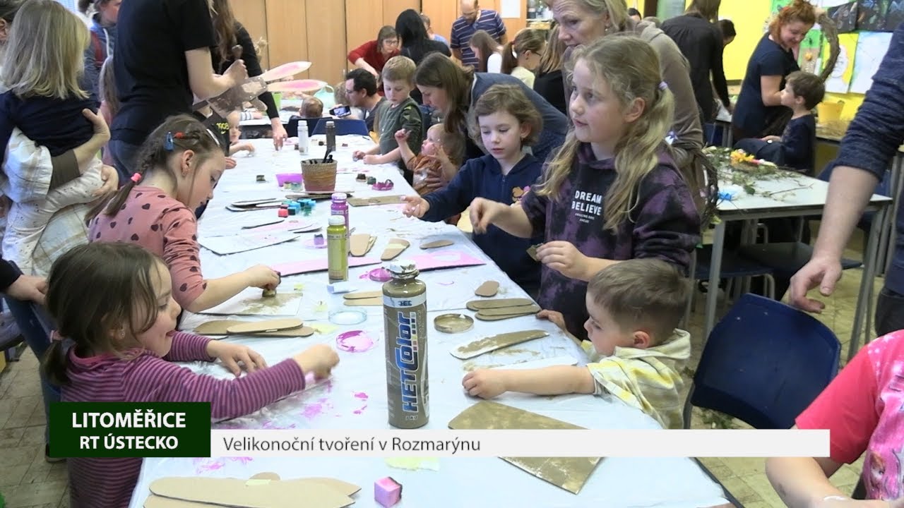 LITOMĚŘICE: Velikonoční tvoření v Rozmarýnu