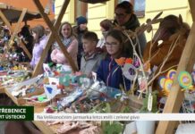 TŘEBENICE: Na Velikonočním jarmarku letos měli i zelené pivo