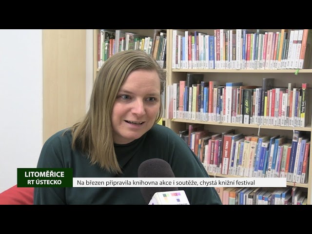 LITOMĚŘICE: Na březen připravila knihovna akce i soutěže, chystá knižní festival