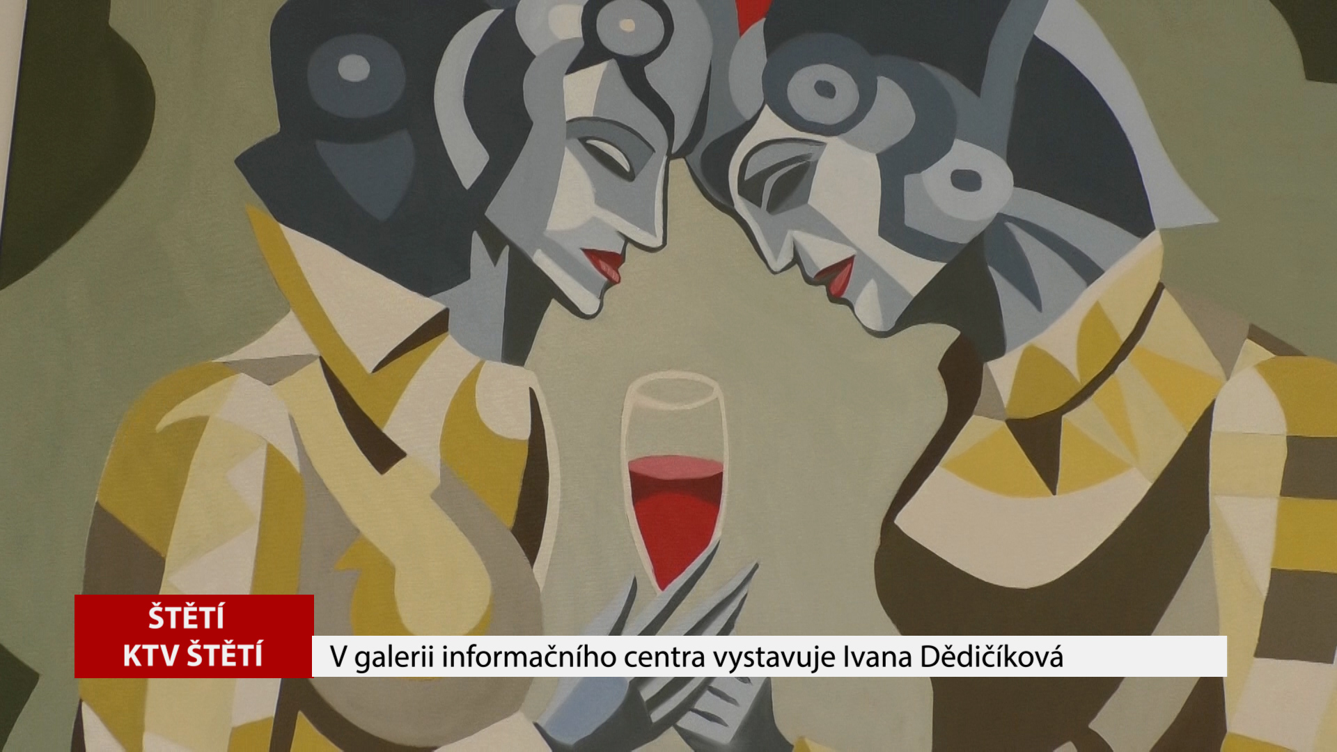 ŠTĚTÍ: V galerii informačního centra vystavuje Ivana Dědičíková