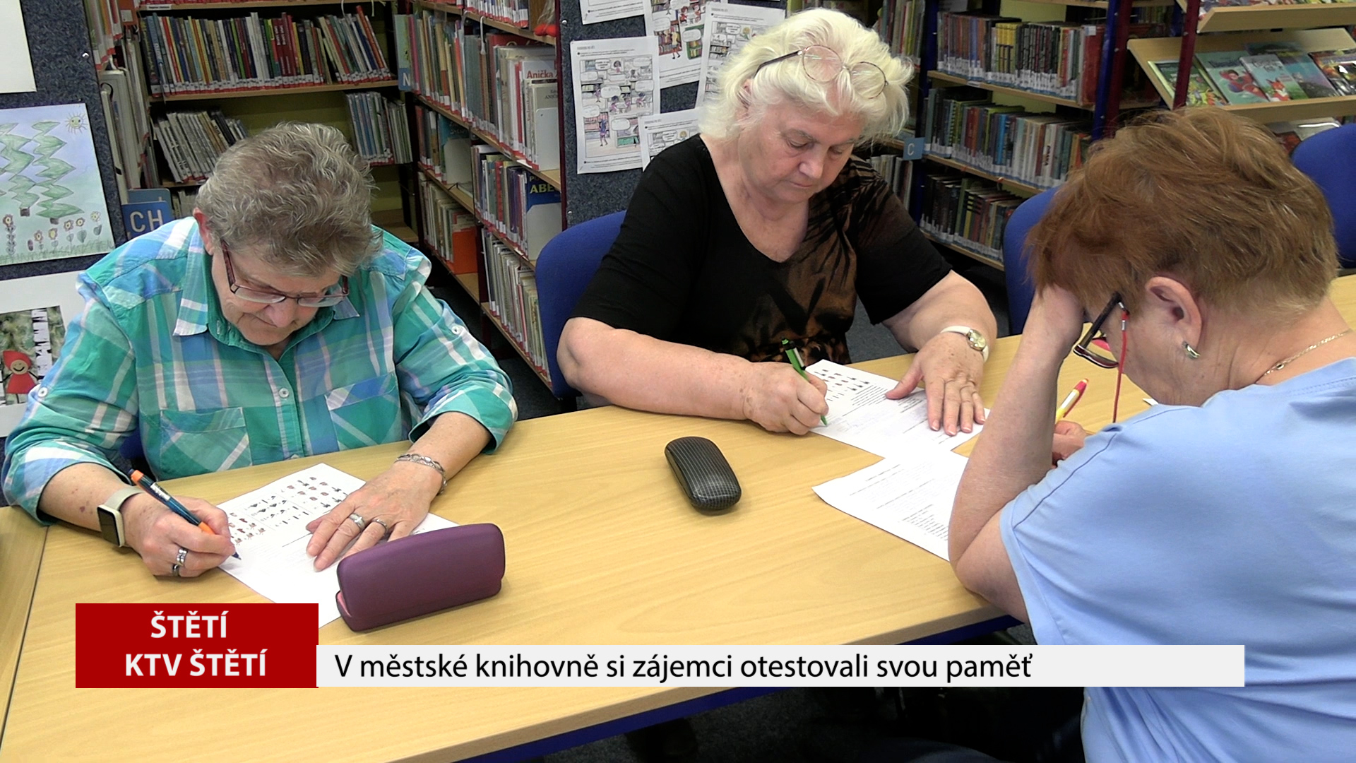 ŠTĚTÍ: V městské knihovně si zájemci otestovali svou paměť