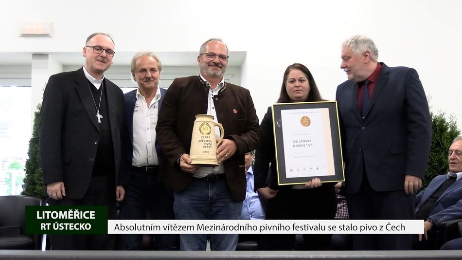 LITOMĚŘICE: Absolutním vítězem Mezinárodního pivního festivalu se stalo pivo z Čech