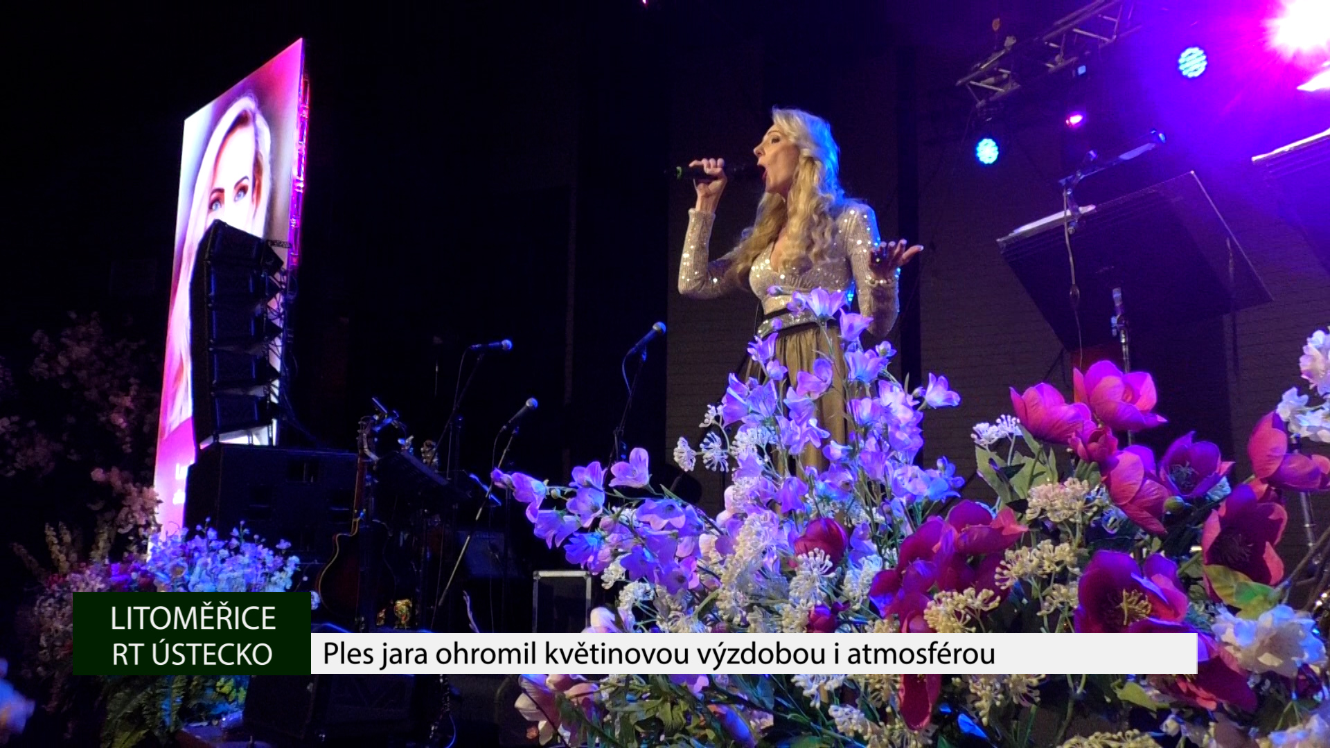 LITOMĚŘICE: Ples jara ohromil květinovou výzdobou i atmosférou