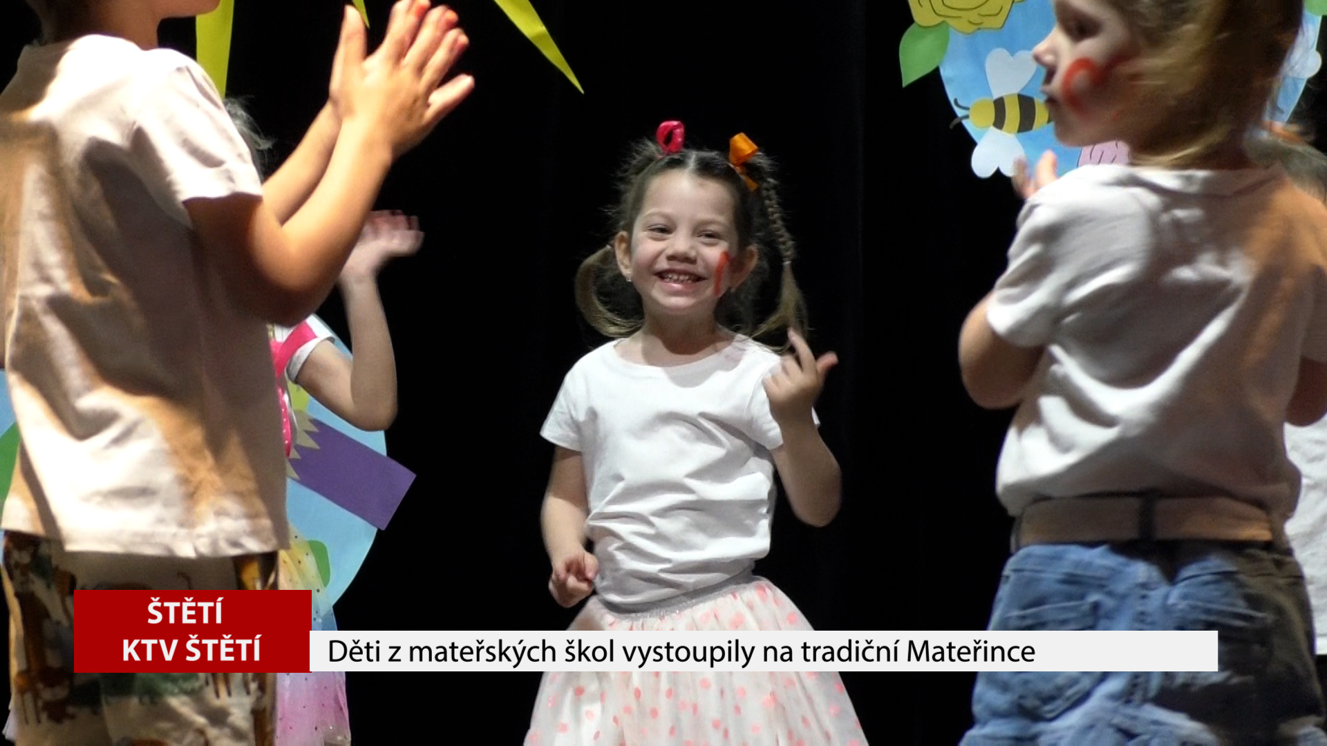 ŠTĚTÍ: Děti z mateřských škol vystoupily na tradiční Mateřince