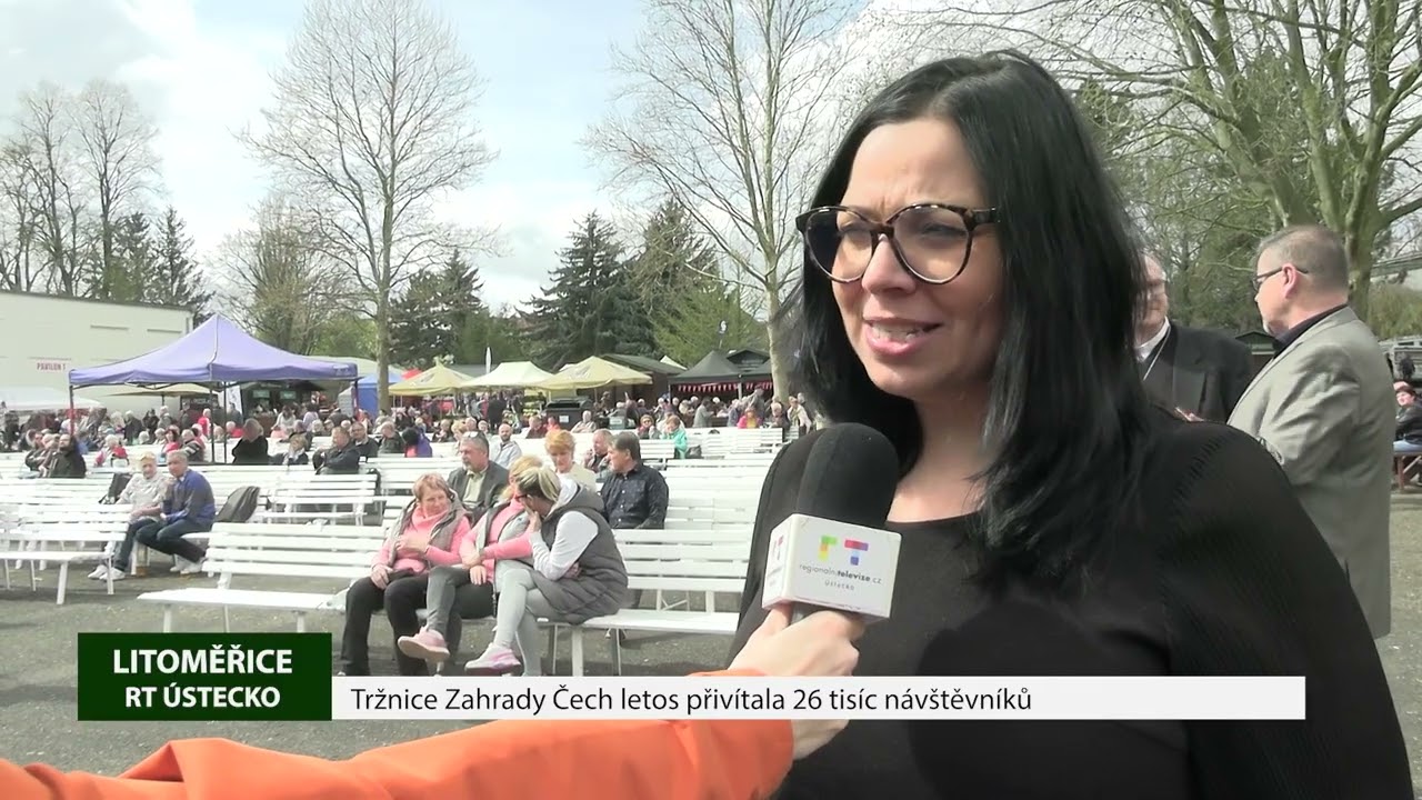 LITOMĚŘICE: Tržnice Zahrady Čech letos přivítala 26 tisíc návštěvníků