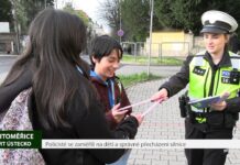 LITOMĚŘICE: Policisté se zaměřili na děti a správné přecházení silnice