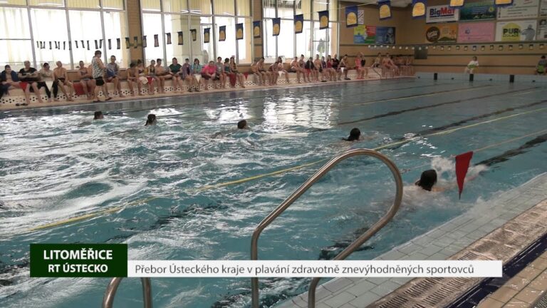 LITOMĚŘICE: Přebor Ústeckého kraje v plavání zdravotně znevýhodněných sportovců