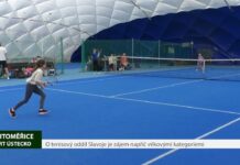 LITOMĚŘICE: O tenisový oddíl Slavoje je zájem napříč věkovými kategoriemi
