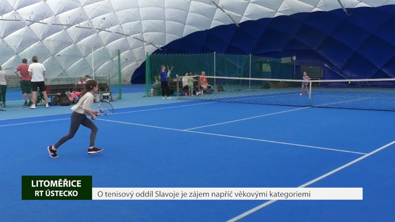 LITOMĚŘICE: O tenisový oddíl Slavoje je zájem napříč věkovými kategoriemi