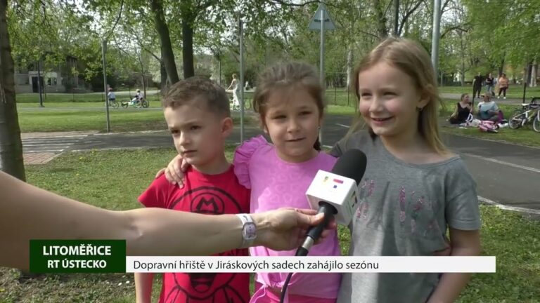LITOMĚŘICE: Dopravní hřiště v Jiráskových sadech zahájilo sezónu