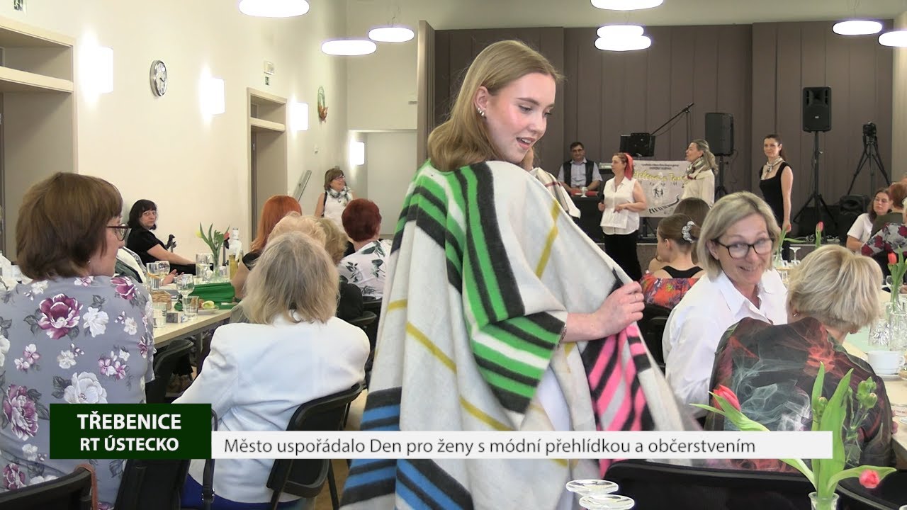 TŘEBENICE: Město uspořádalo Den pro ženy s módní přehlídkou a občerstvením
