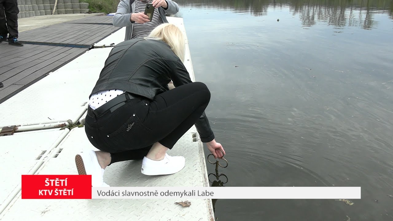 ŠTĚTÍ: Vodáci slavnostně odemykali Labe
