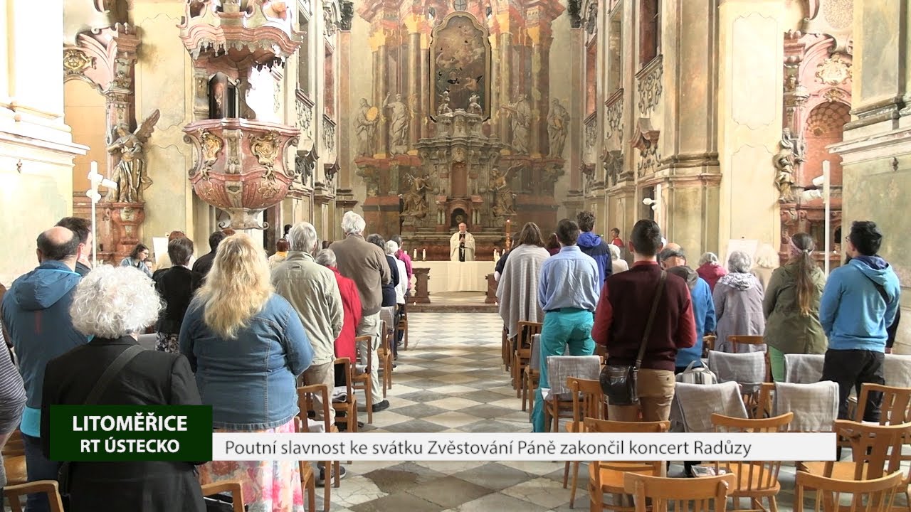 LITOMĚŘICE: Poutní slavnost ke svátku Zvěstování Páně zakončil koncert Radůzy