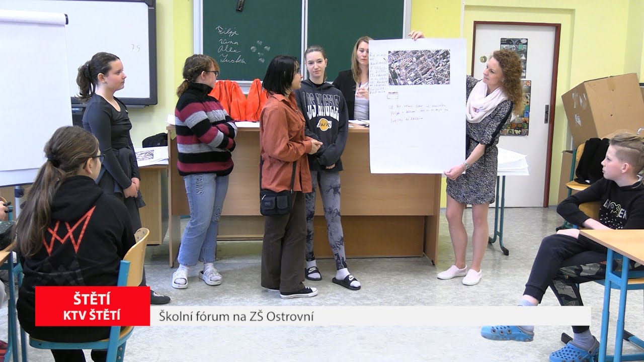 ŠTĚTÍ: Školní fórum na ZŠ Ostrovní